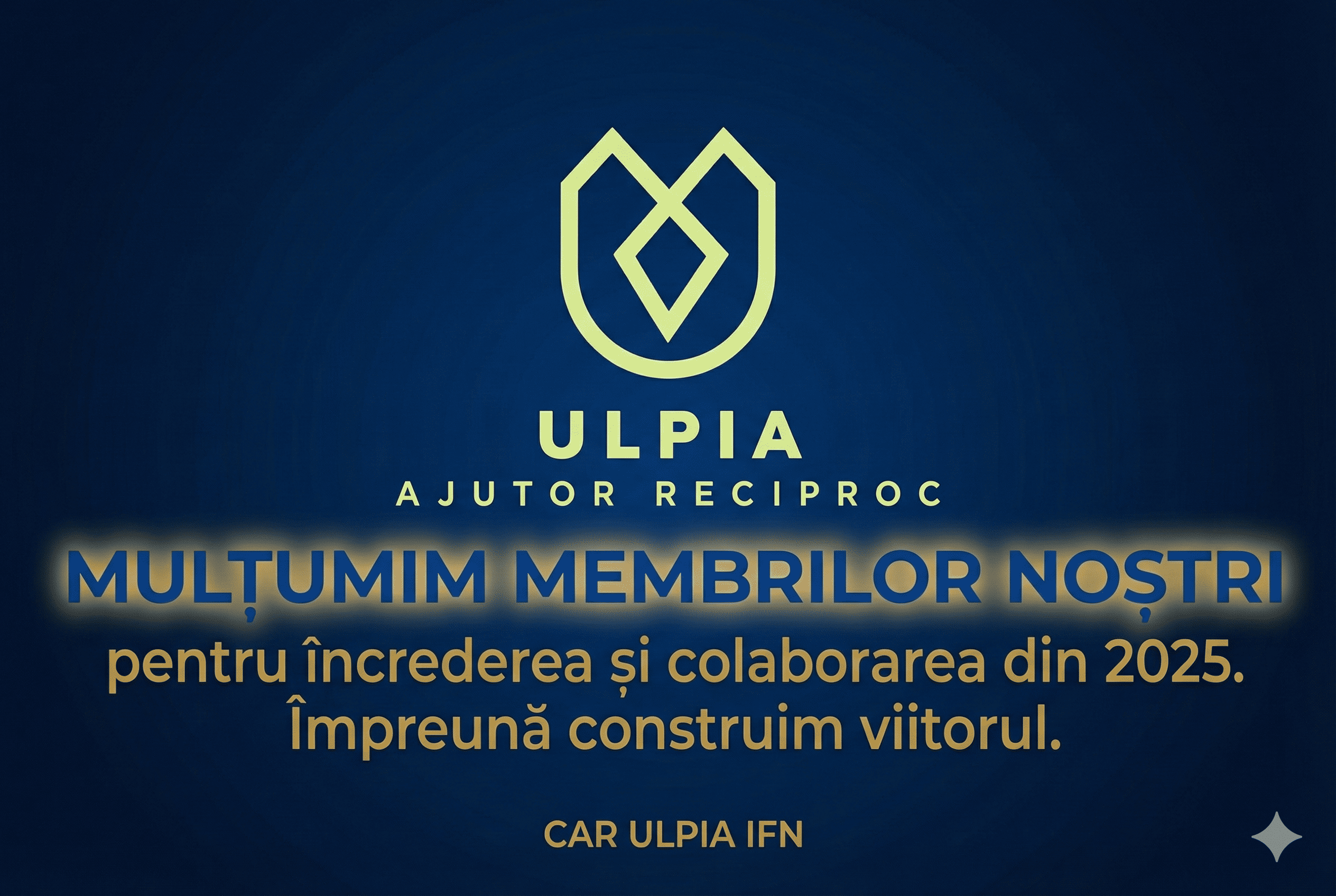 Read more about the article Mulțumim membrilor noștri